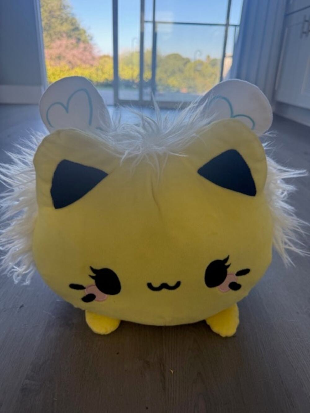 Jumbo 15" Tasty Peach Studios Bumblebee Meowchi Plush Retired Original with Tags